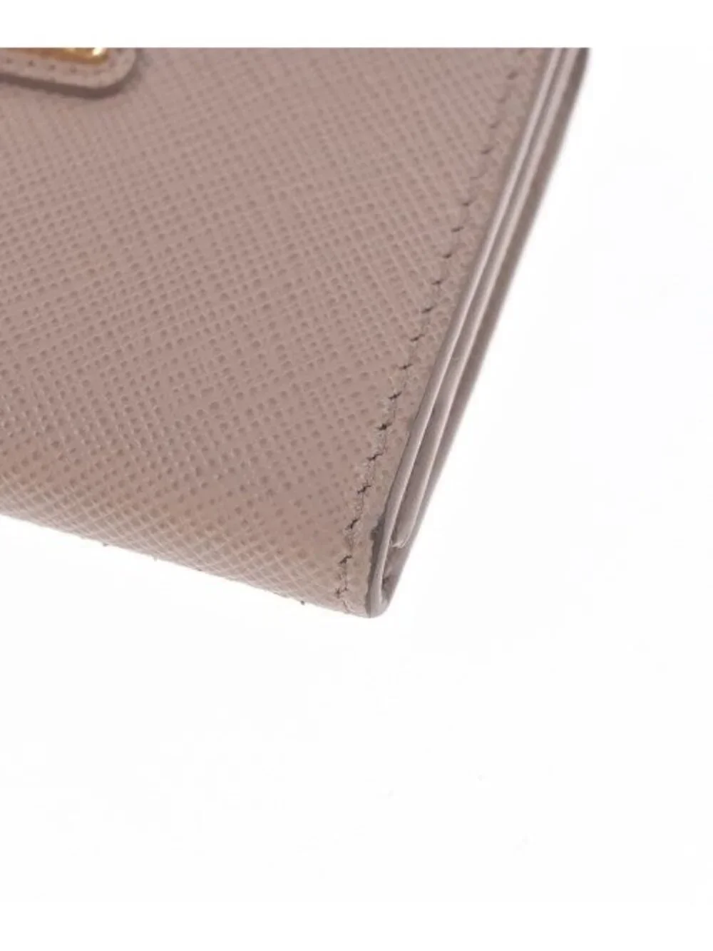 Prada Card Case Card Holders Beige